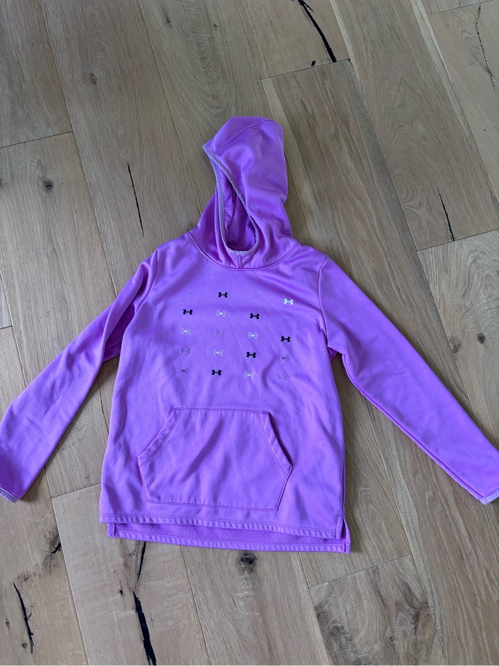 Under Armour Girls' Lavender Pullover Hoodie